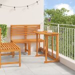 Ensemble de jardin 4 pièces en acacia