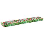 vidaXL Coussins de Palette pour Banc 2 Pièces Jungle Tropicale 200x40x8 cm Tissu Oxford