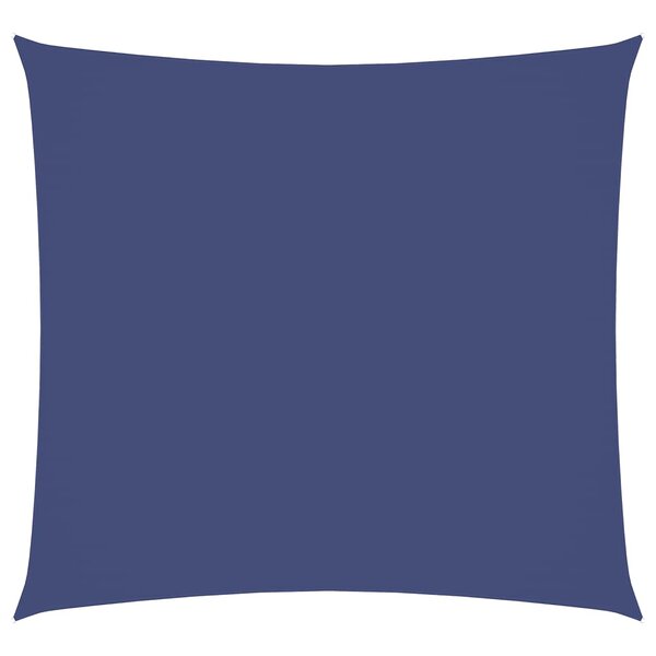 vidaXL Voile de parasol tissu oxford carré 3 6x3 6 m bleu