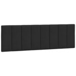 vidaXL Cadre de lit avec lumières LED noir 160x200 cm velours