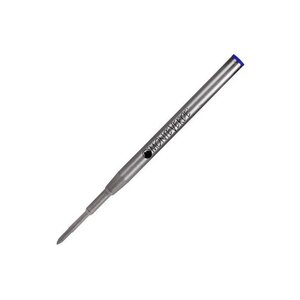 Blister 2 recharges gel bleu pointe fine compatible avec montblanc monteverde