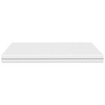 vidaXL Matelas en mousse moyennement doux 200x200 cm