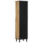 vidaXL Armoire de salle de bain 38x33x160 cm bois massif de manguier
