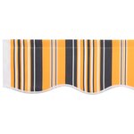 vidaXL Drap de store pour cadre de 2 5 m Multicolore 2 3x0 2 m