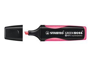 Surligneur GREEN BOSS Pte Biseautée 2-5 mm Rose STABILO