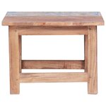 vidaXL Tables gigognes 2 Pièces Bois de récupération massif