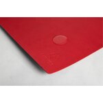 Sous Main Souple Pu Bicolore - 35x60cm - Noir/rouge - Exacompta
