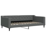 vidaXL Lit de jour avec gigogne et tiroirs sans matelas 100x200 cm