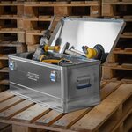 ALUTEC Boîte de rangement en aluminium BASIC 80 L