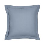 Taie d'oreiller - 63 x 63+5 cm uni - Denim