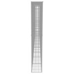 vidaXL Mur à gabion avec couvercles Acier galvanisé 600 x 30 x 200 cm