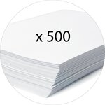 Boite De Classement Exabox Dos 60mm Carte Lustrée Scotten - A4 - Noir - X 10 - Exacompta