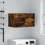 vidaXL Armoire murale Chêne fumé 60x36 5x35 cm Bois d'ingénierie