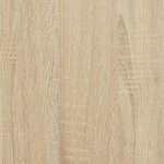 vidaXL Cadre de lit sans matelas chêne sonoma 90x190 cm