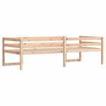 vidaXL Cadre de lit pour enfants sans matelas 80x200 cm pin massif
