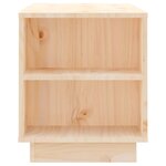 vidaXL Meuble TV 110x35x40 5 cm Bois de pin massif