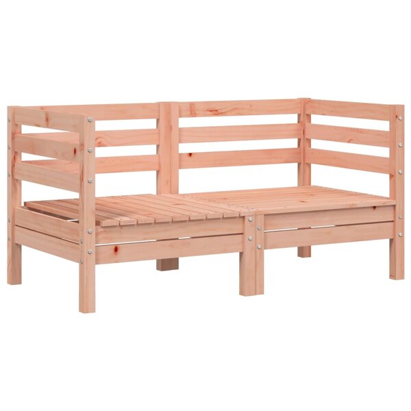 vidaXL Canapés d'angle de jardin 2 Pièces bois massif douglas