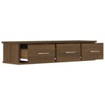 vidaXL Armoire murale Chêne marron 88x26x18 5 cm Bois d'ingénierie
