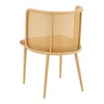 Lot de 2 chaises de salle à manger 75 x 52 x 49 cm marron 03_0006723