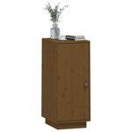 vidaXL Buffet Marron miel 34x40x75 cm Bois massif de pin