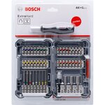 Coffret 44 embouts extra hard  tournevis manuel  BOSCH  2607017692