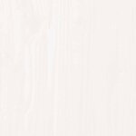 vidaXL Buffet Blanc 60x34x75 cm Bois massif de pin