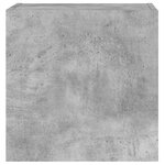vidaXL Meubles TV muraux 2 Pièces gris béton 40 5x30x40cm bois ingénierie