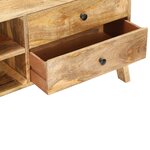 vidaXL Meuble TV 97 x 35 x 47 cm Bois de manguier massif