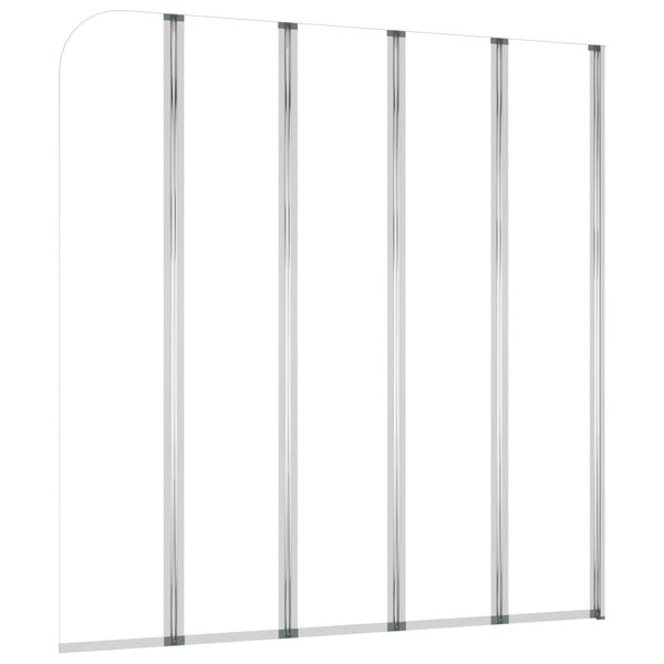 vidaXL Enclos de bain 120x140 cm Verre trempé Transparent