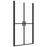 vidaXL Porte de douche ESG transparent (78-81)x190 cm