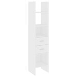 vidaXL Bibliothèque Blanc 40x35x180 cm Bois d'ingénierie