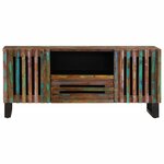 vidaXL Meuble TV 100x34x46 cm bois d'acacia massif