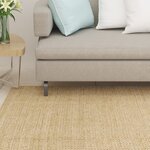 vidaXL Tapis Sisal naturel 100x350 cm