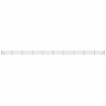 vidaXL Clôture en treillis métallique avec bride anthracite 0 8x25 m