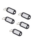 THIRARD - Lot de 5 portes-étiquettes  noir  50x20mm