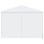 vidaXL Tonnelle de jardin 3x12 m Blanc