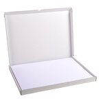 Étui De 100 Fiches - Bristol Uni Non Perforé 297x420mm - Blanc - Exacompta