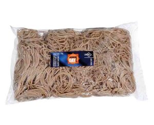 Bracelets caoutchouc Elastique 80 x 1,8 mm Sac de 1 Kg JPC