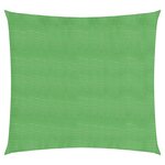 vidaXL Voile d'ombrage 160 g/m² Vert clair 2 5x2 5 m PEHD