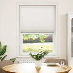 vidaXL Store plissé 70x100 cm Blanc