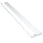 vidaXL Paroi de douche et étagère Chrome 80x195 cm Verre ESG&Aluminium