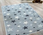 Tapis enfant Etoile 120 x 160 cm - Gris