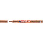 Marqueur Peinture Brillante 753 Cuivre Pointe Calligraphie 1-2 5 mm x 10 EDDING