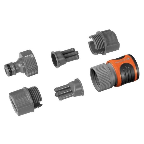 GARDENA Set de raccordement pour arroseur souple