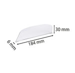 Séparation médiane horizontal a4 (jeu de 2 pièces) - exacompta