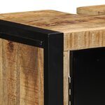 vidaXL Cabinet salle de bain 55x35x60 cm en bois massif