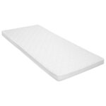vidaXL Sur-matelas 90 x 200 cm Mousse froide Profil d'œuf 6 cm