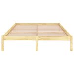 vidaXL Cadre de lit sans matelas bois massif