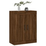 vidaXL Armoire murale chêne marron 69 5x34x90 cm bois d'ingénierie