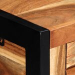 vidaXL Buffet 120x35x75 cm Bois d'acacia solide